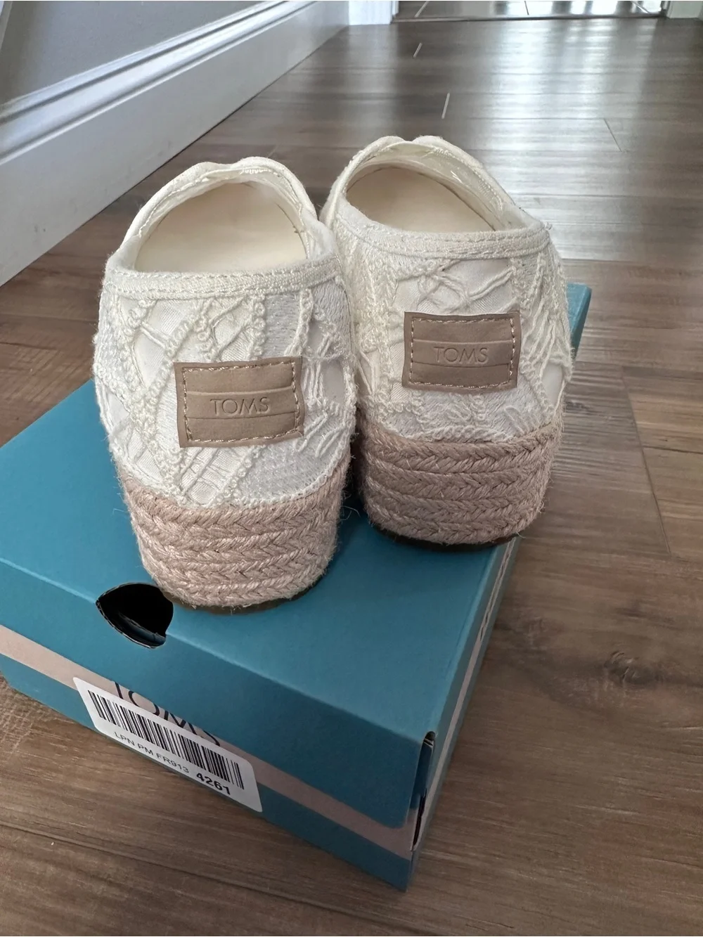 Toms worn one